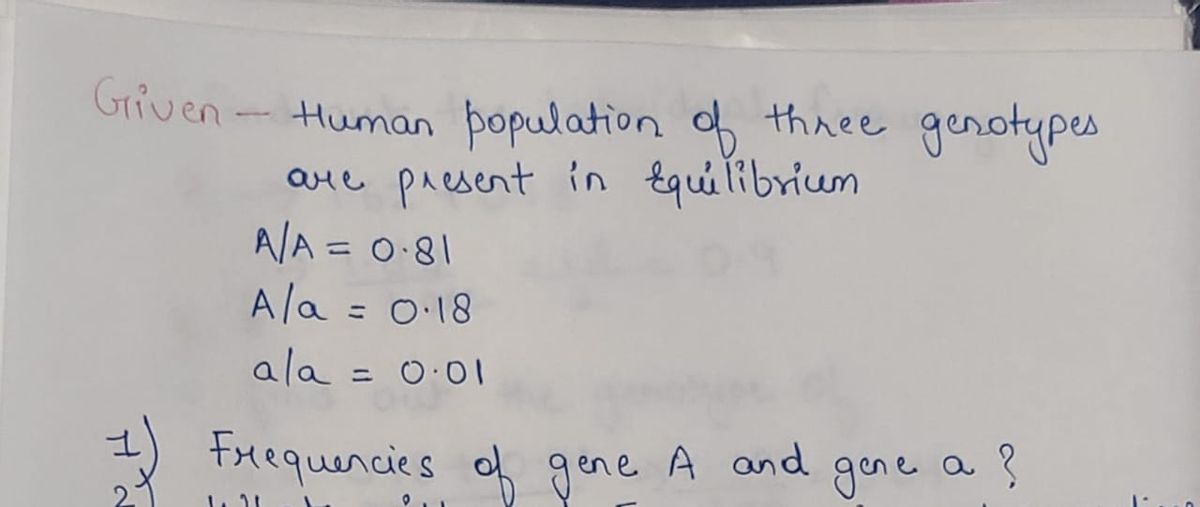 Biology homework question answer, step 1, image 1