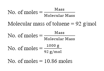 Answered: Toluene, C6H5CH3, is oxidized by air… | bartleby