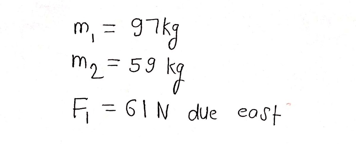 Physics homework question answer, step 1, image 1