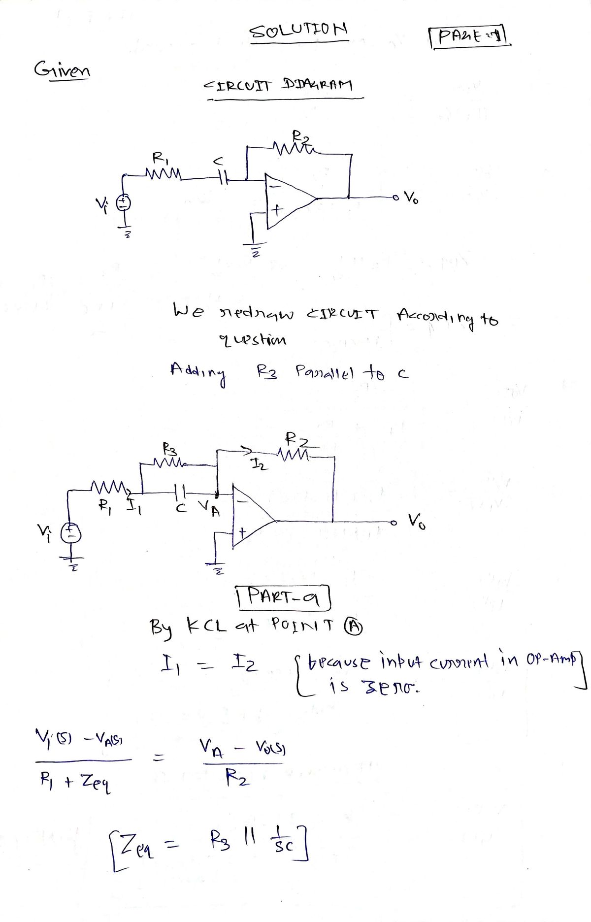 Electrical Engineering homework question answer, step 1, image 1