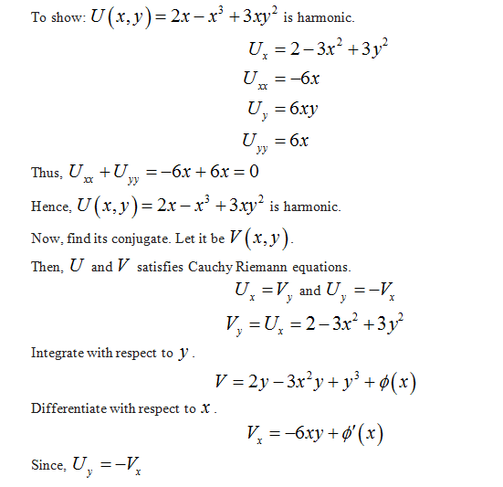 Answered Show That U Y Is Harmonic Function Bartleby