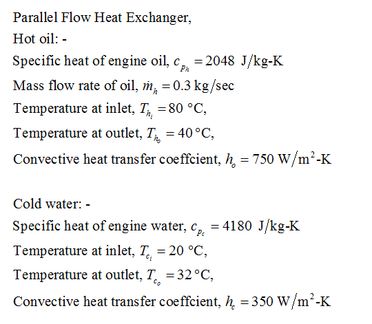 Answered: Consider the flow of engine oil (cp =… | bartleby