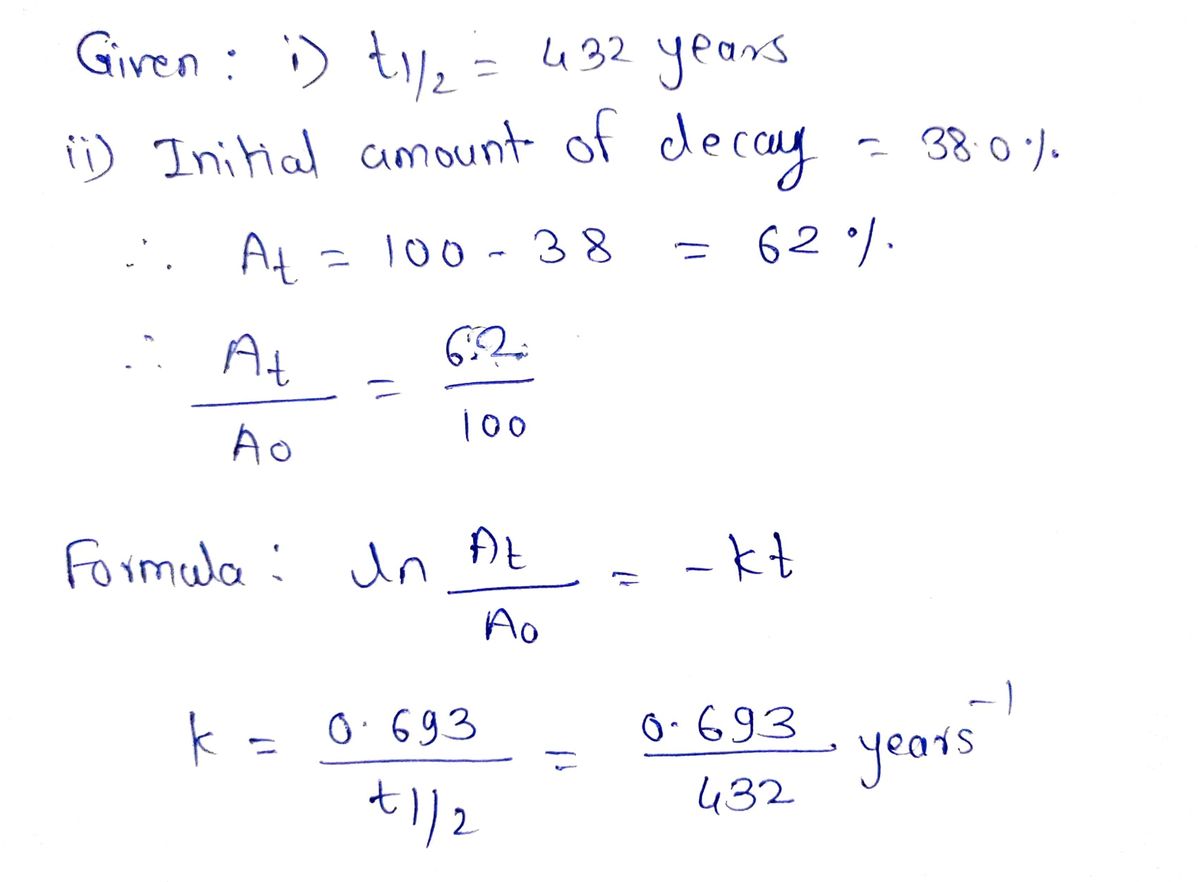 Chemistry homework question answer, step 1, image 1