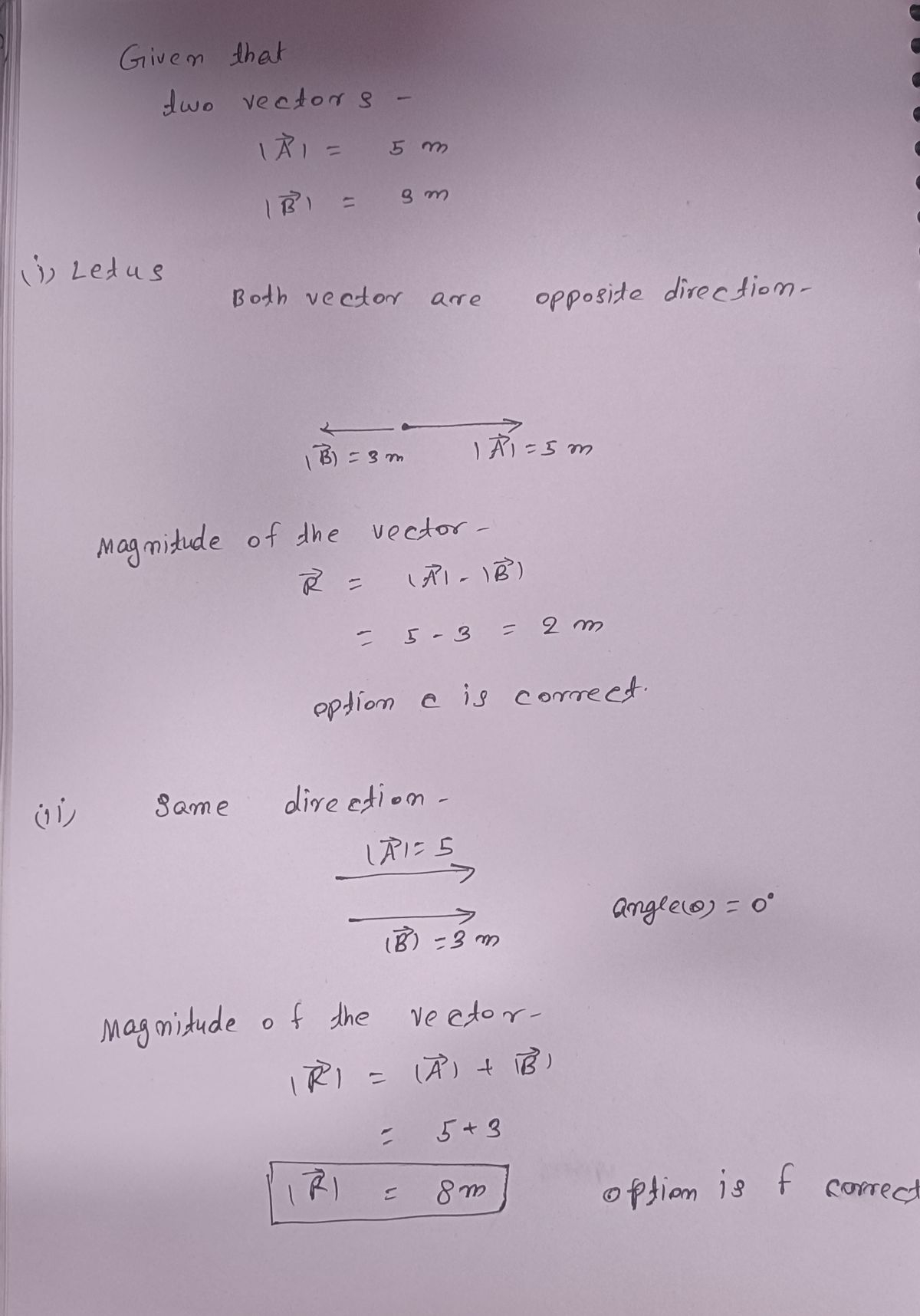 Physics homework question answer, step 1, image 1