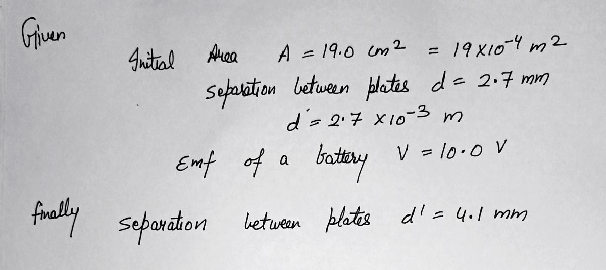 Physics homework question answer, step 1, image 1