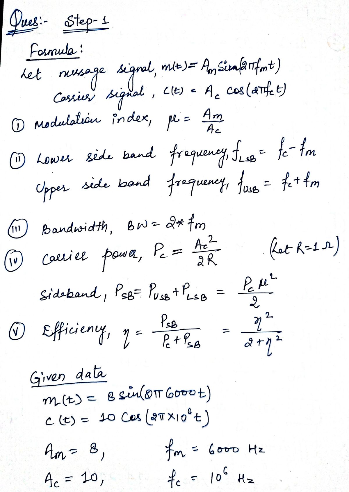 Electrical Engineering homework question answer, step 1, image 1