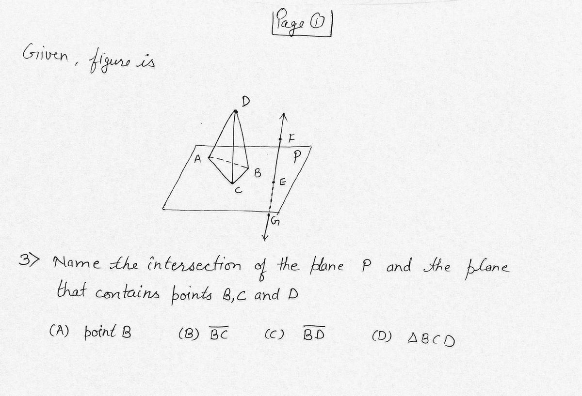 Geometry homework question answer, step 1, image 1