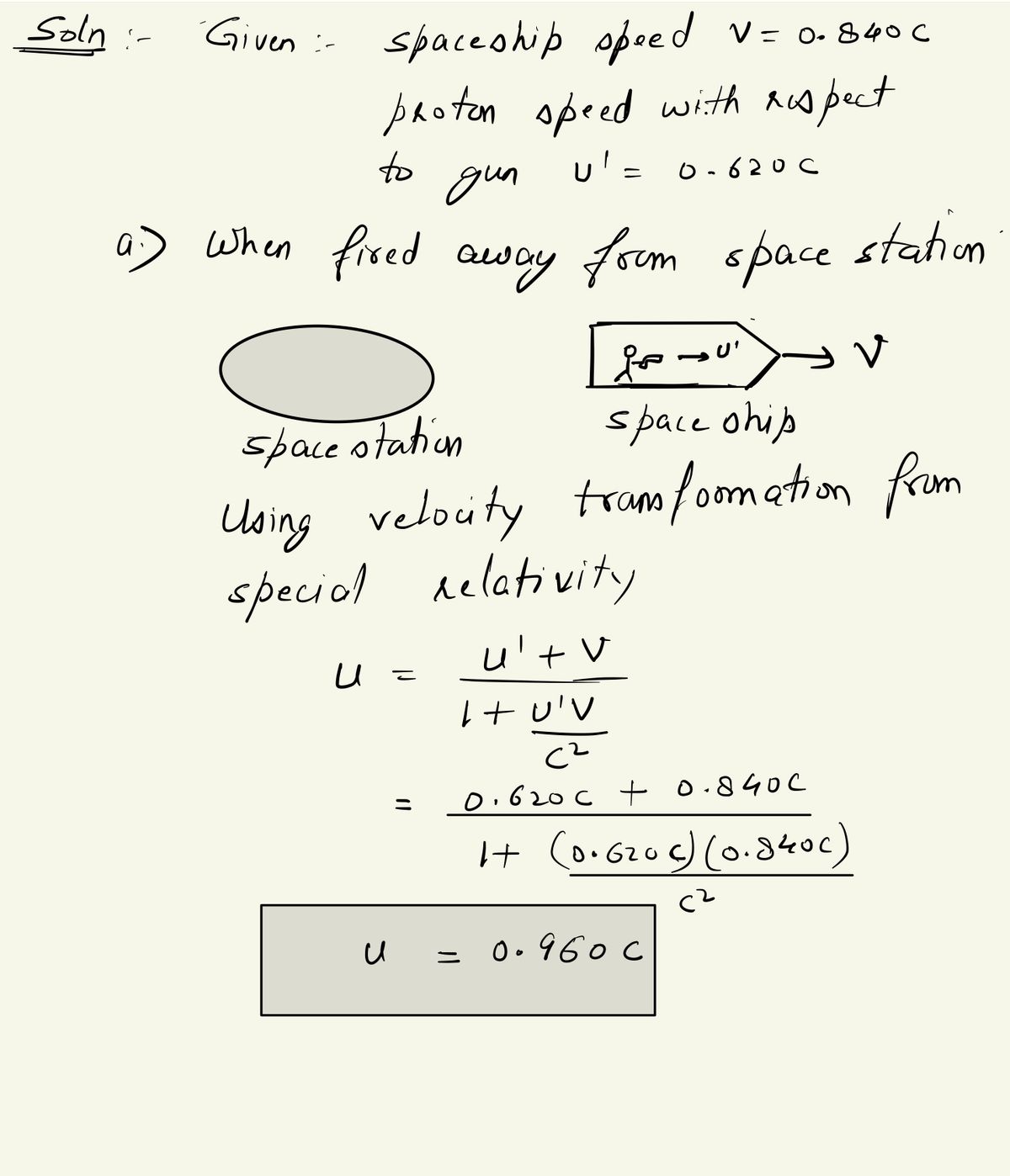 Advanced Physics homework question answer, step 1, image 1