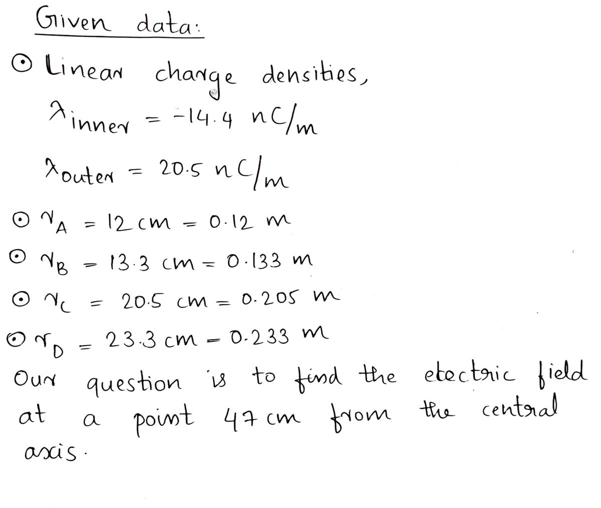 Physics homework question answer, step 1, image 1