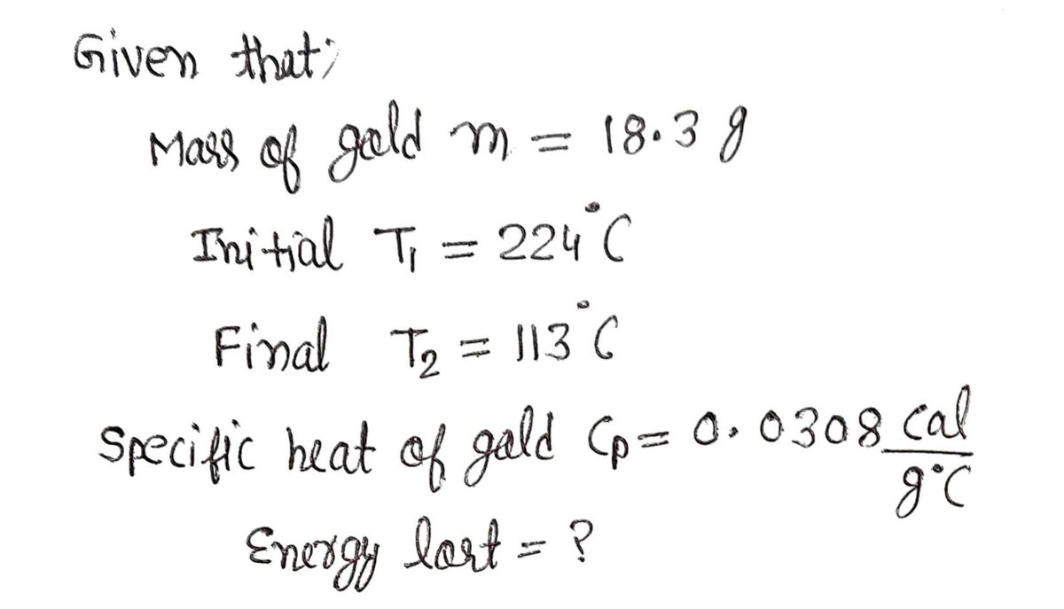 Chemistry homework question answer, step 1, image 1