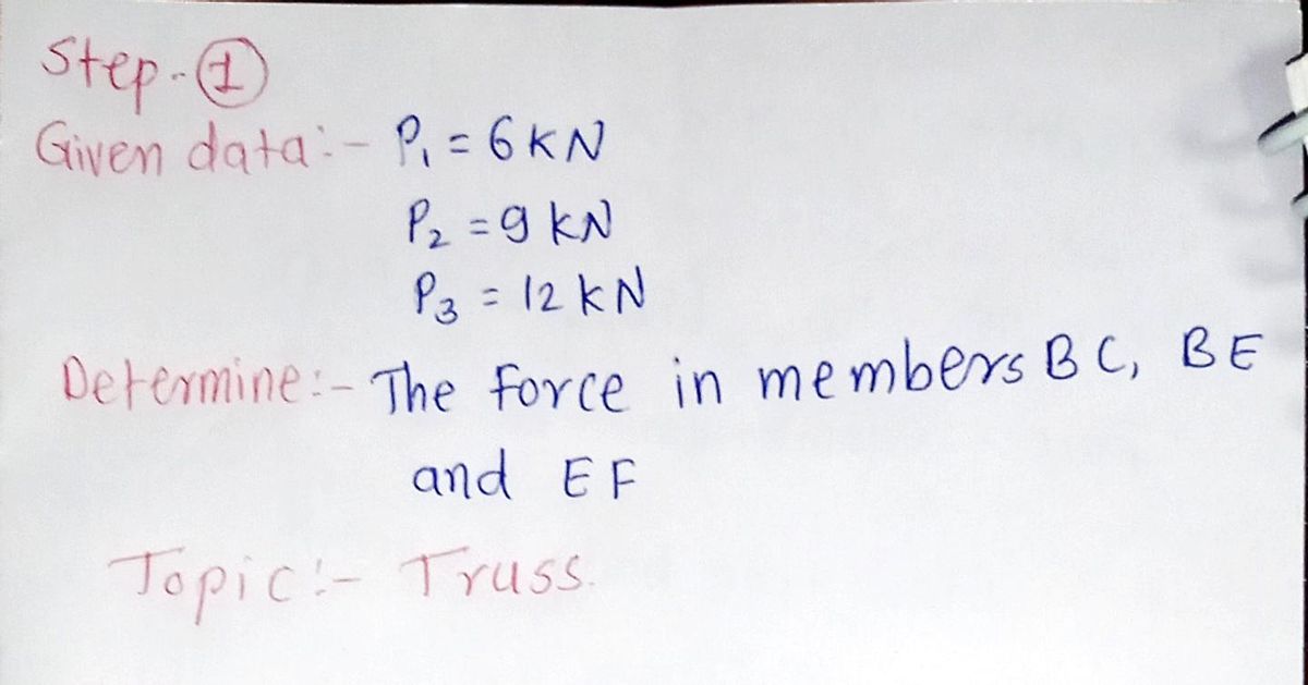 Mechanical Engineering homework question answer, step 1, image 1