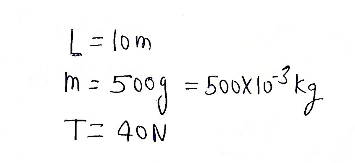 Physics homework question answer, step 1, image 1