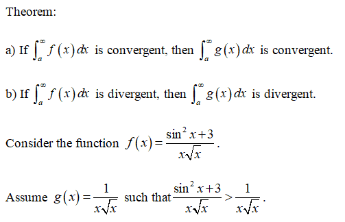 Answered: Use the Comparison Theorem to determine… | bartleby