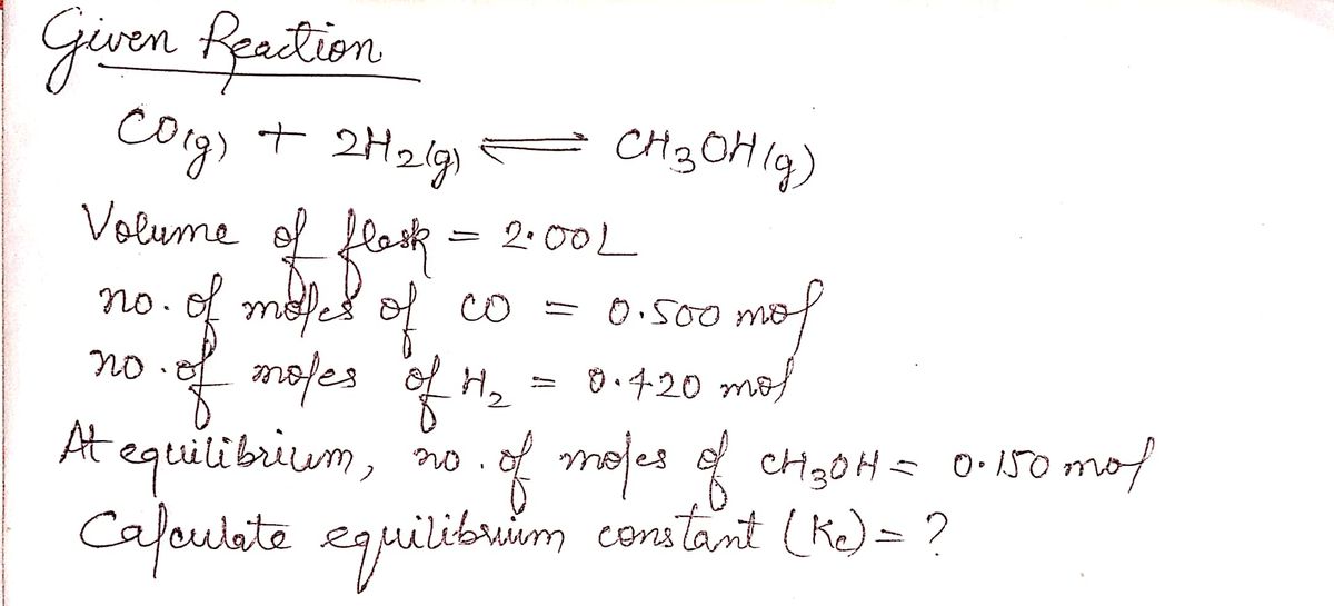 Chemistry homework question answer, step 1, image 1