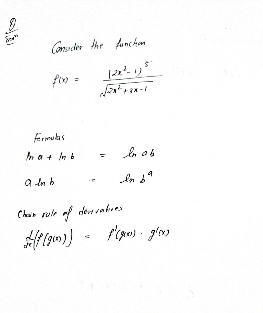 Calculus homework question answer, step 1, image 1