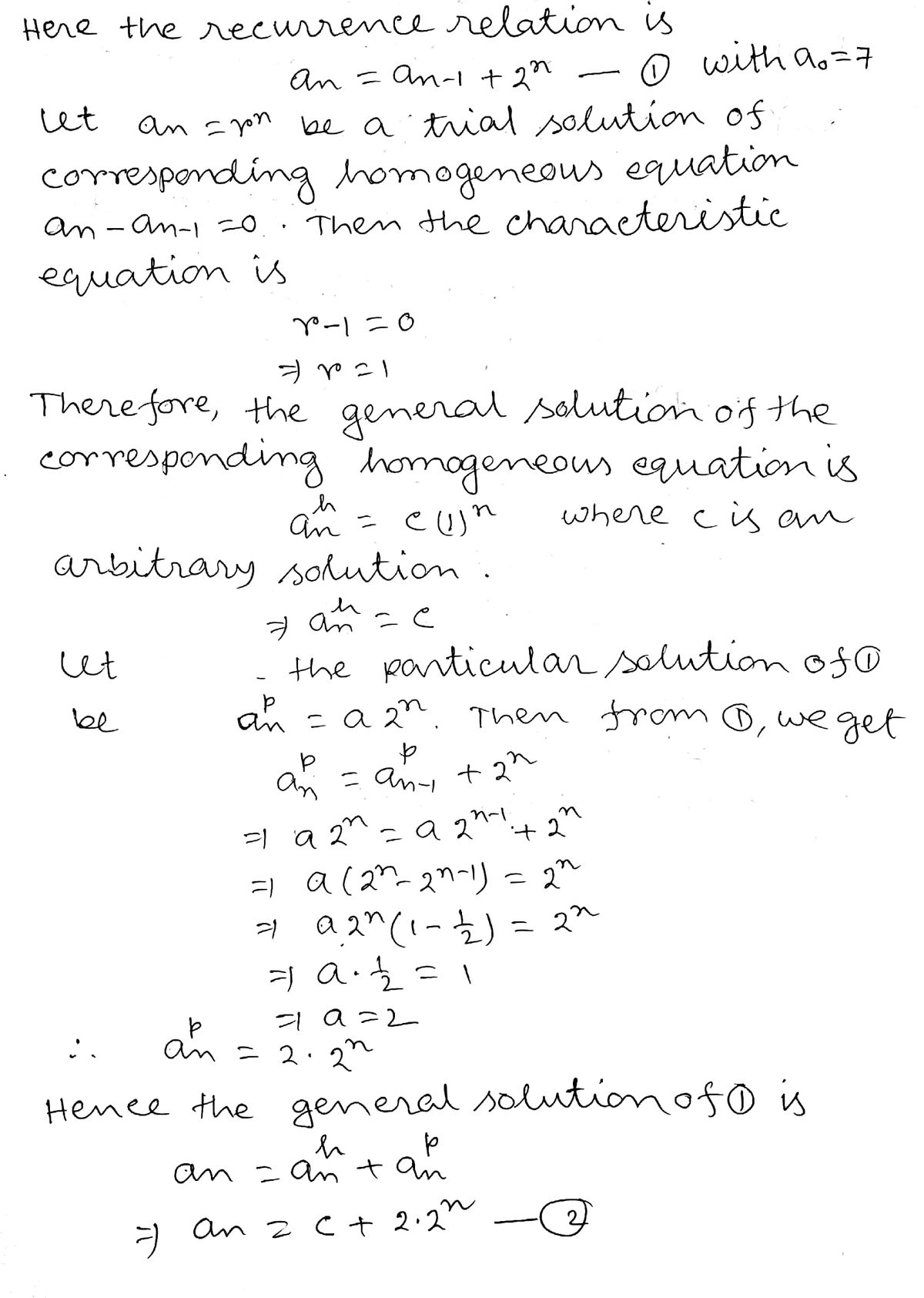 Advanced Math homework question answer, step 1, image 1