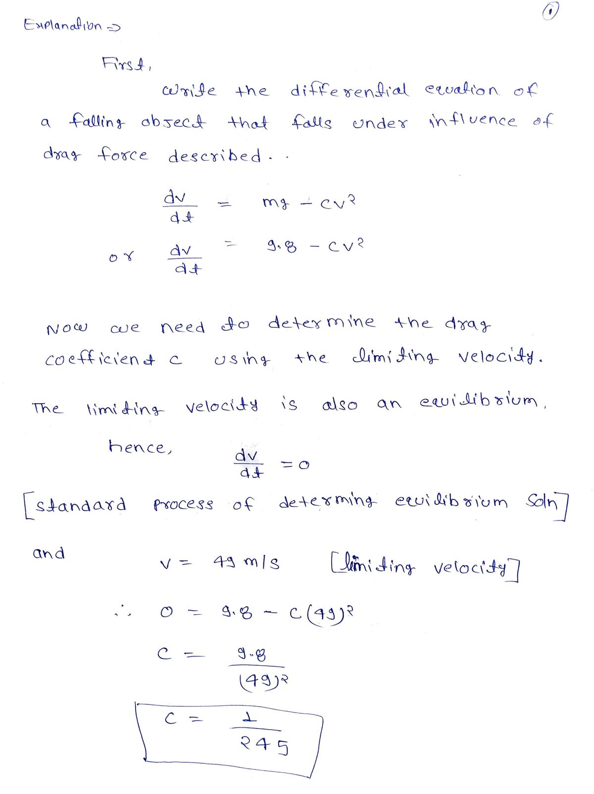 Advanced Physics homework question answer, step 1, image 1