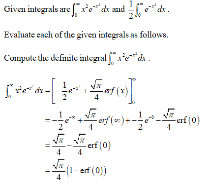 integral of e x2