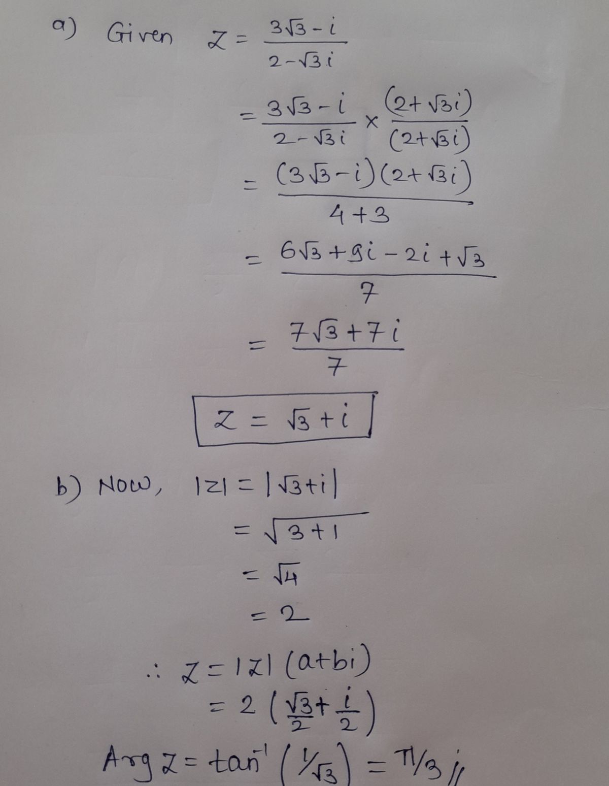 Advanced Math homework question answer, step 1, image 1