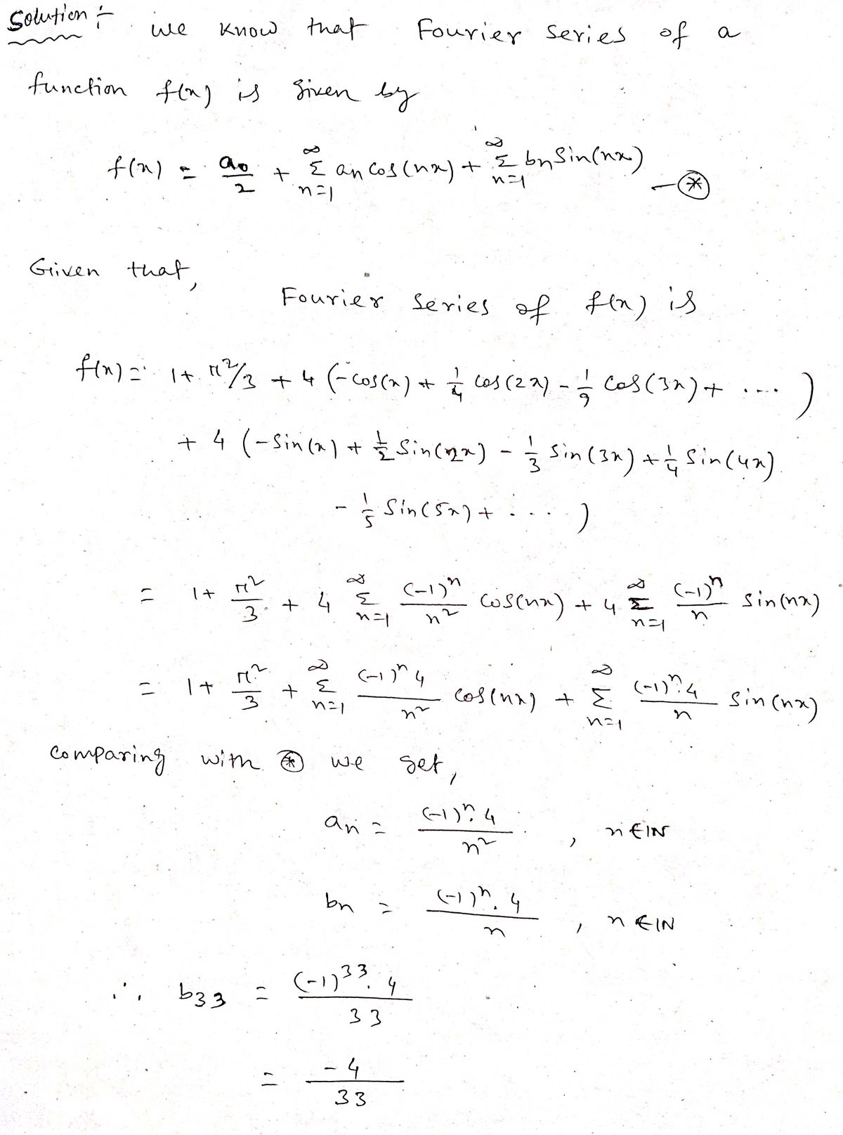 Advanced Math homework question answer, step 1, image 1