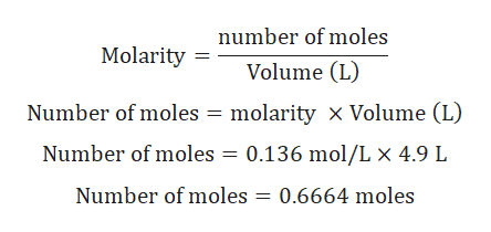 Answered: The average adult human male has a… | bartleby