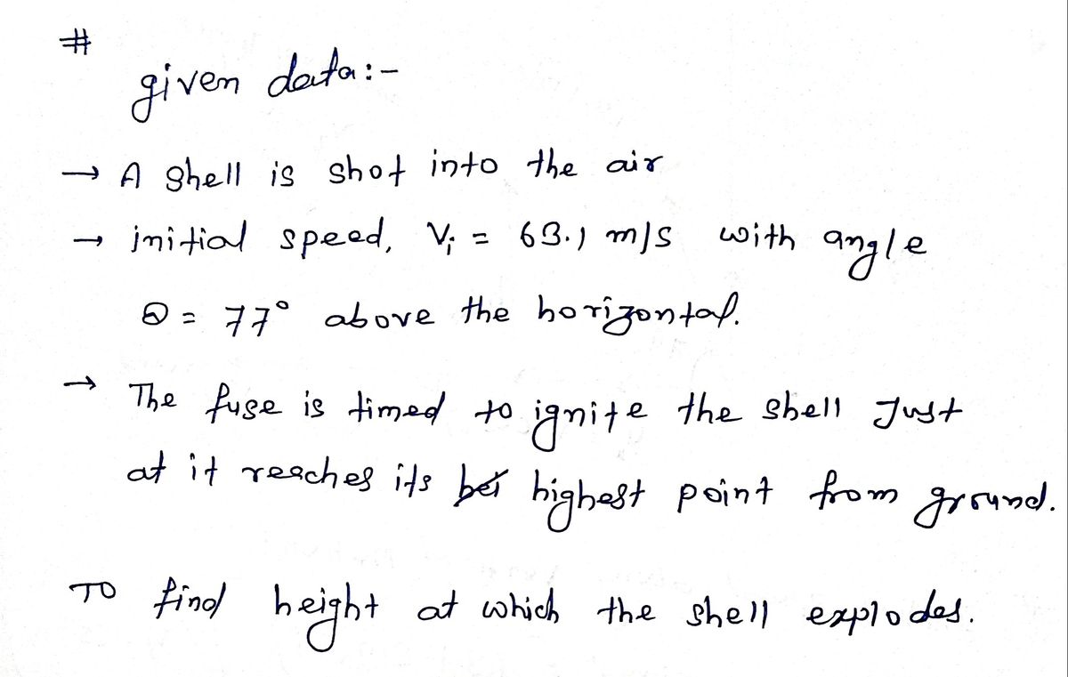 Physics homework question answer, step 1, image 1