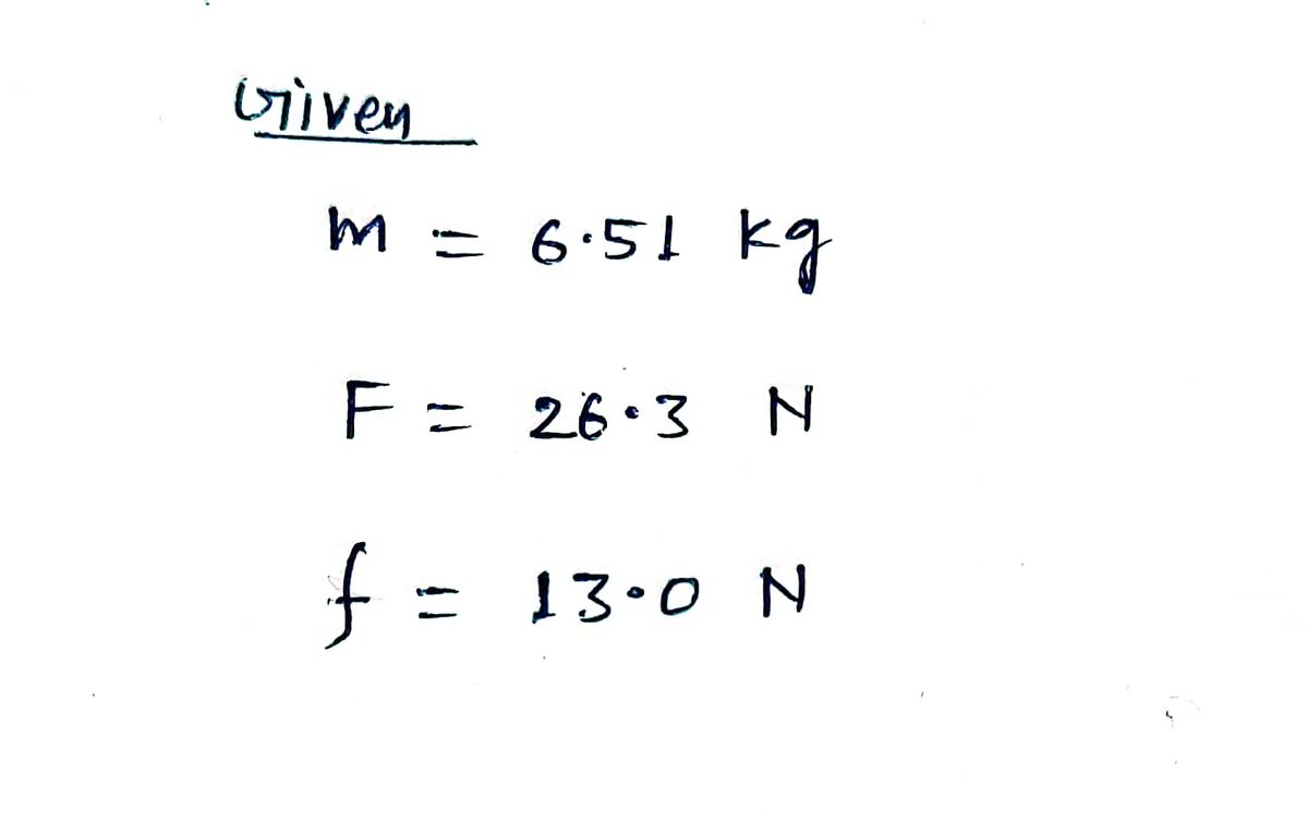 Physics homework question answer, step 1, image 1