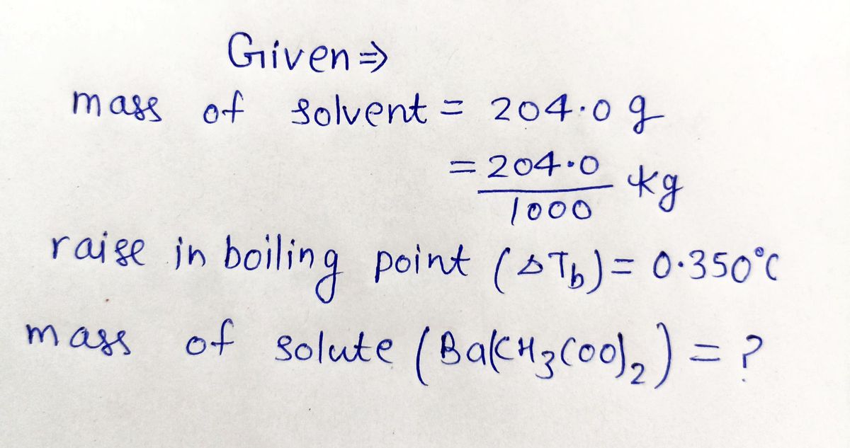 Chemistry homework question answer, step 1, image 1