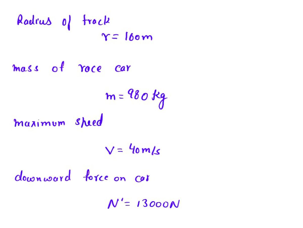 Physics homework question answer, step 1, image 1