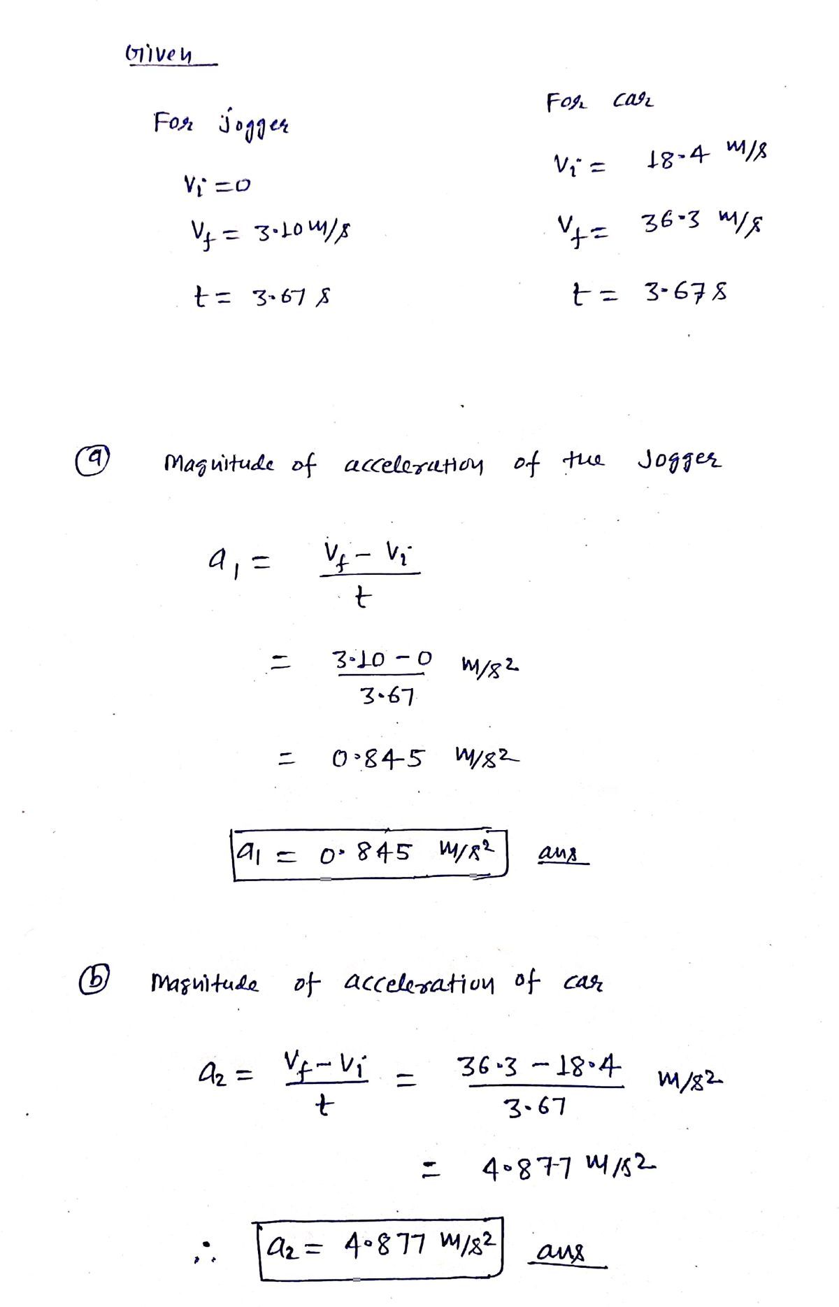 Physics homework question answer, step 1, image 1