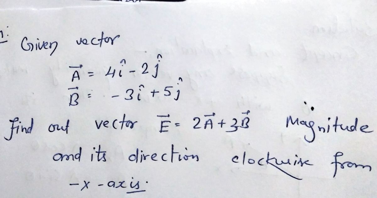 Physics homework question answer, step 1, image 1