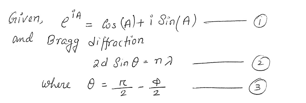 Advanced Physics homework question answer, step 1, image 1