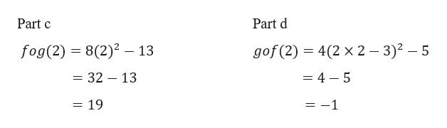 Answered For F X 2x 3 And G X 4x2 5 Find The Bartleby