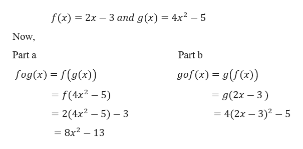 Answered For F X 2x 3 And G X 4x2 5 Find The Bartleby