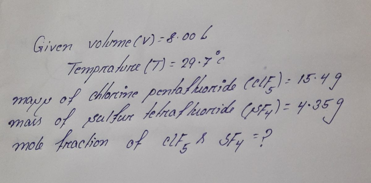 Chemistry homework question answer, step 1, image 1