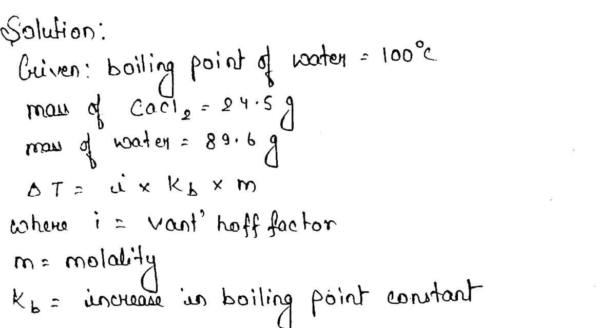 Chemistry homework question answer, step 1, image 1