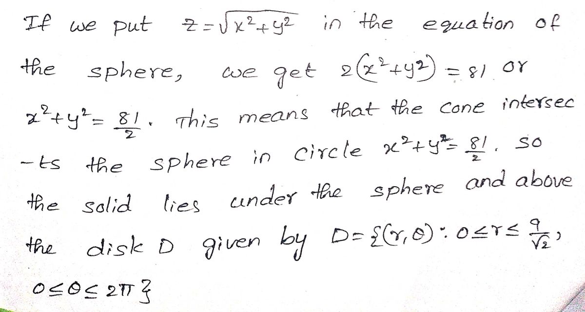 Answered Use Polar Coordinates To Find The Bartleby