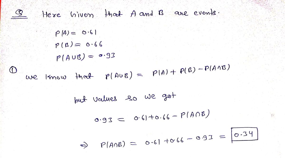 Probability homework question answer, step 1, image 1