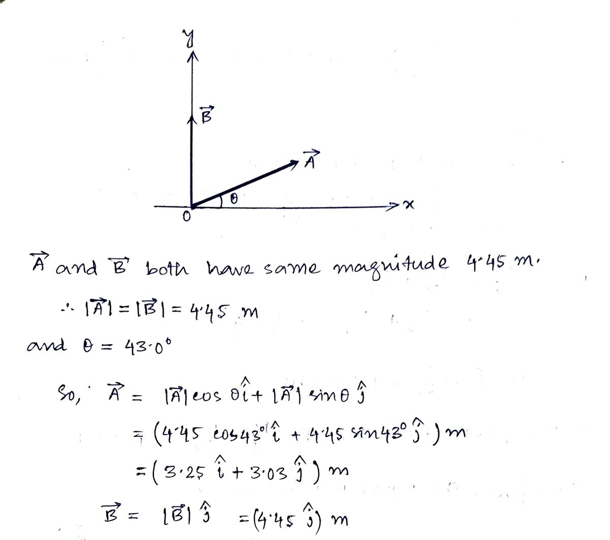 Physics homework question answer, step 1, image 1