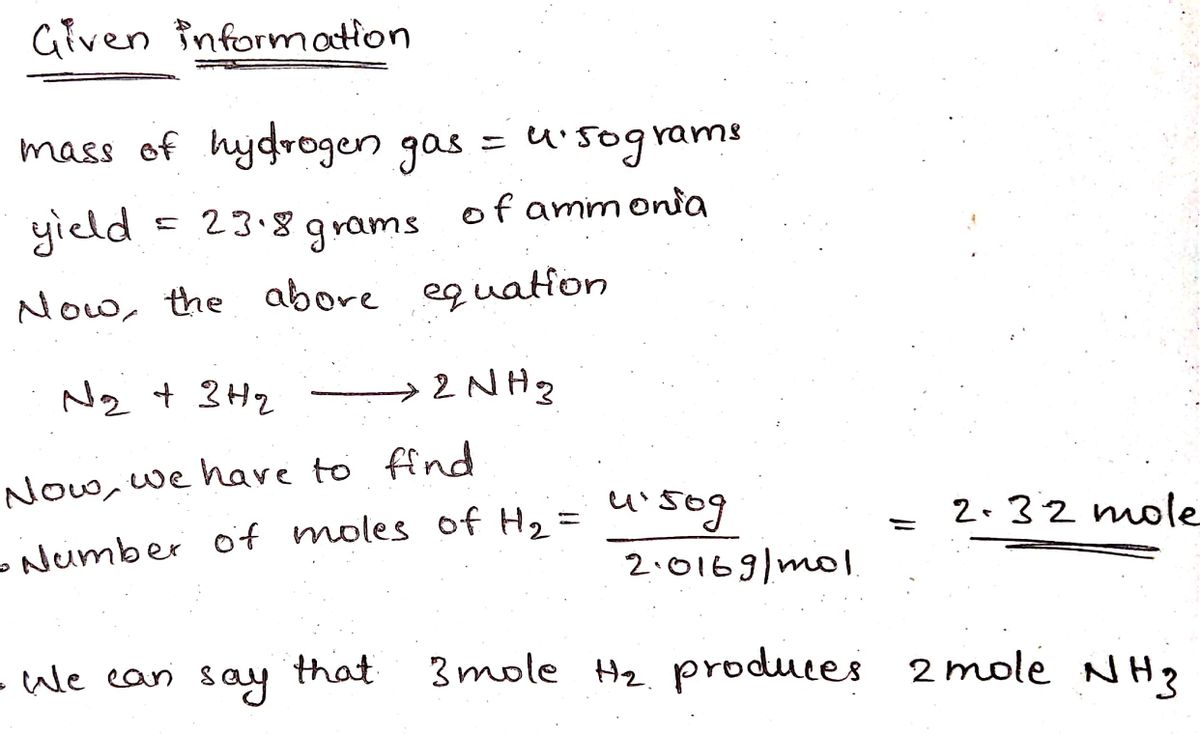 Chemistry homework question answer, step 1, image 1