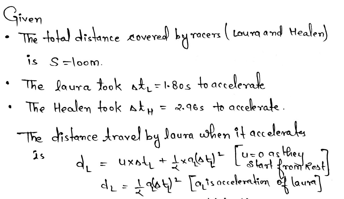 Physics homework question answer, step 1, image 1