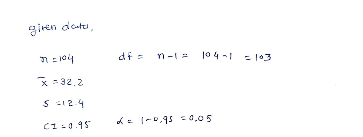 Statistics homework question answer, step 1, image 1