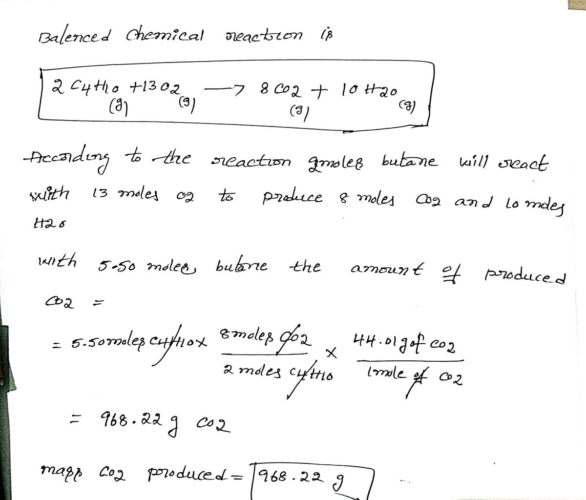 Chemistry homework question answer, step 1, image 1