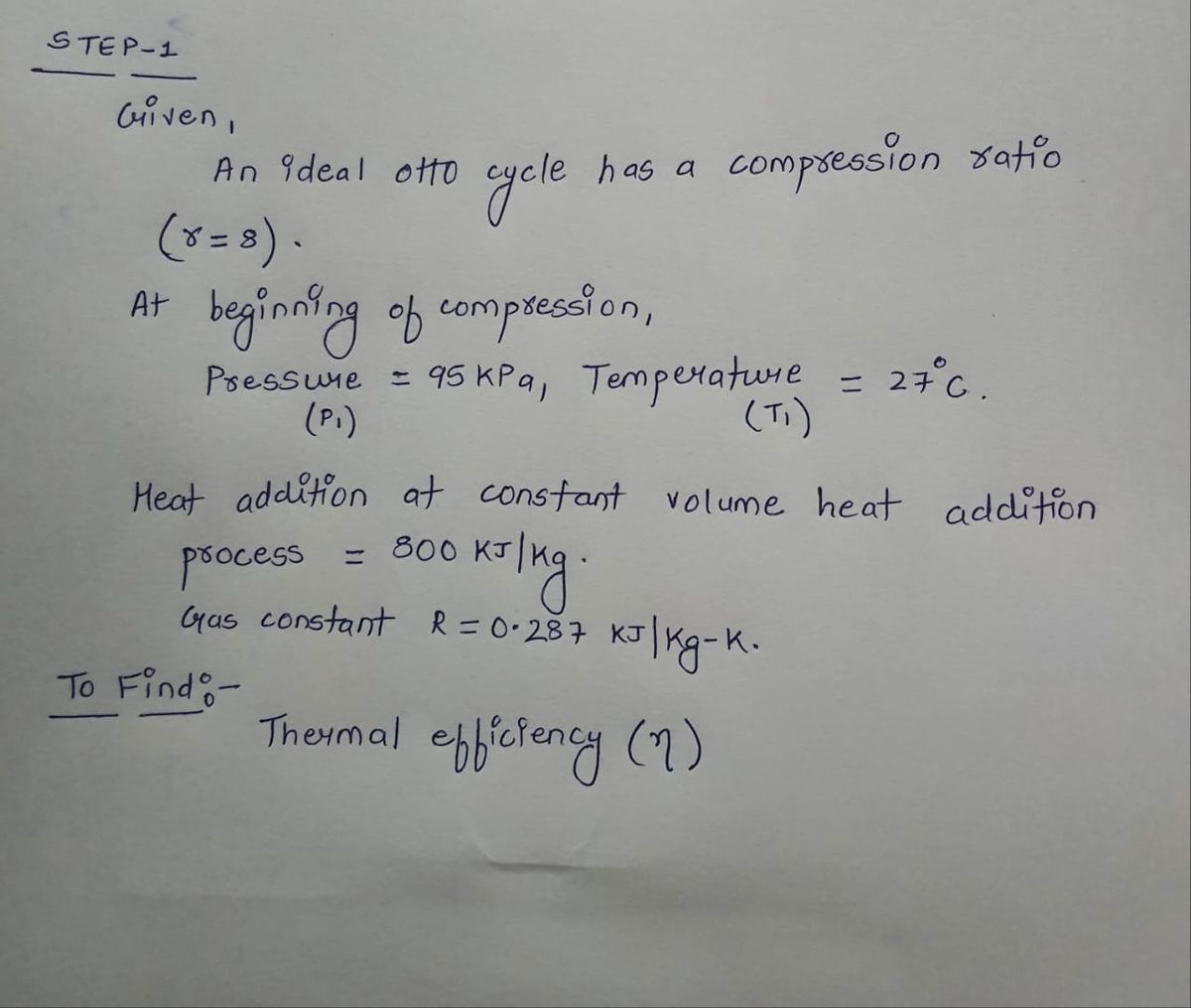 Mechanical Engineering homework question answer, step 1, image 1