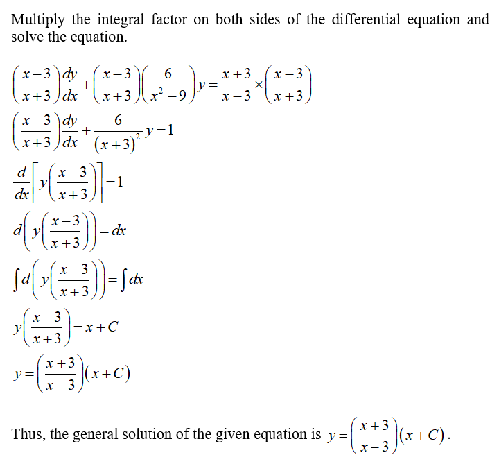 Answered Find The General Solution Of The Given Bartleby