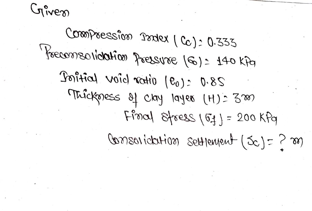 Civil Engineering homework question answer, step 1, image 1