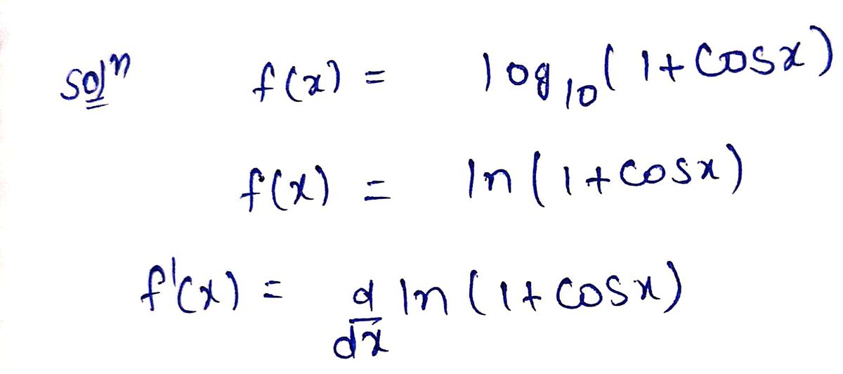 Calculus homework question answer, step 1, image 1