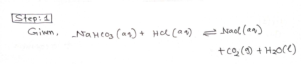 Chemistry homework question answer, step 1, image 1