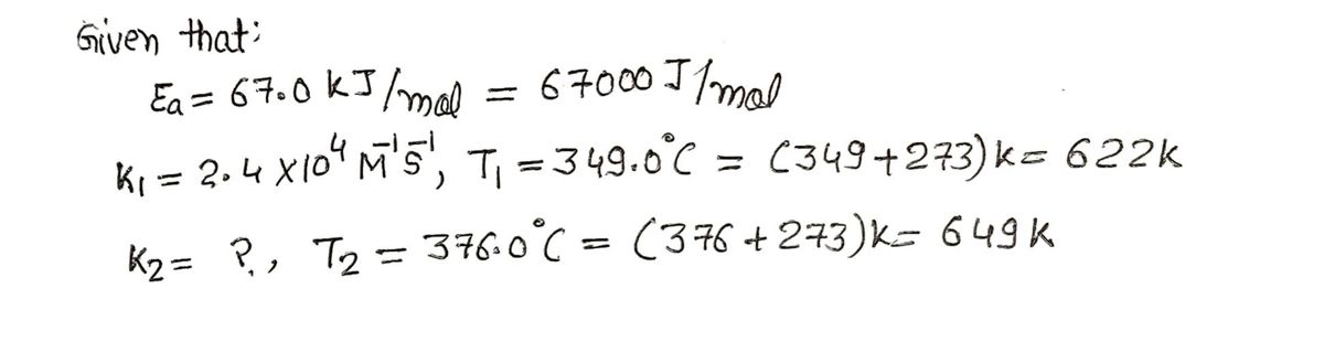 Chemistry homework question answer, step 1, image 1