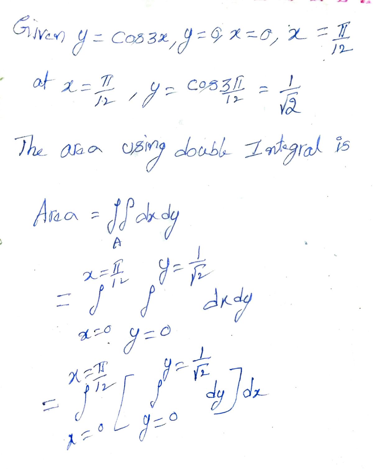 Advanced Math homework question answer, step 1, image 1